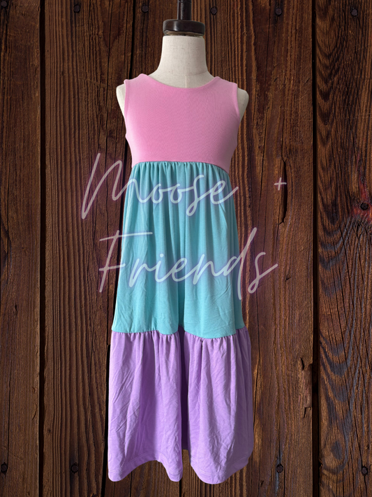 Tiered Maxi Dress 4T